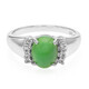 Imperial Chrysoprase Silver Ring