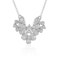 14K Flawless (F) Diamond Gold Necklace (LUCENT DIAMONDS)