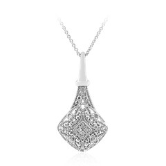 I2 (I) Diamond Silver Necklace