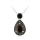 Garnet Silver Necklace