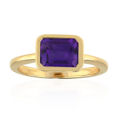 9K Amethyst Gold Ring (Adela Gold)