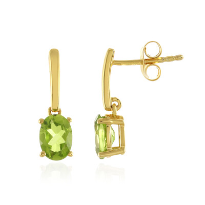 Peridot Silver Earrings