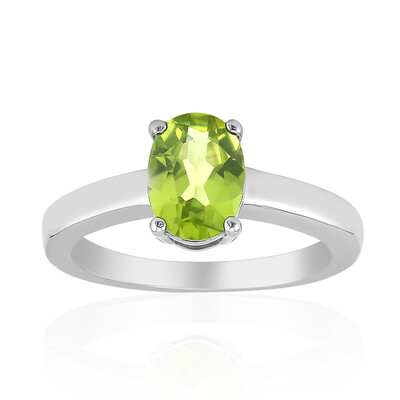 Peridot Silver Ring