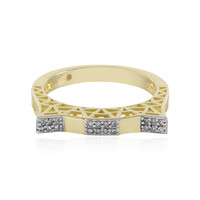 9K I2 (I) Diamond Gold Ring (Ornaments by de Melo)