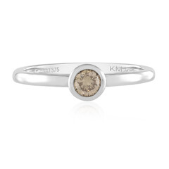 9K I2 Champagne Diamond Gold Ring (KM by Juwelo)