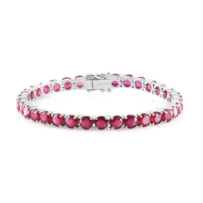 Madagascar Ruby Silver Bracelet