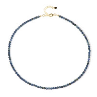 Blue Sapphire Silver Necklace