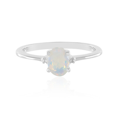 Welo Opal Silver Ring