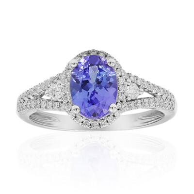 10K AAA Tanzanite Gold Ring