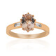 10K AAA Morganite Gold Ring