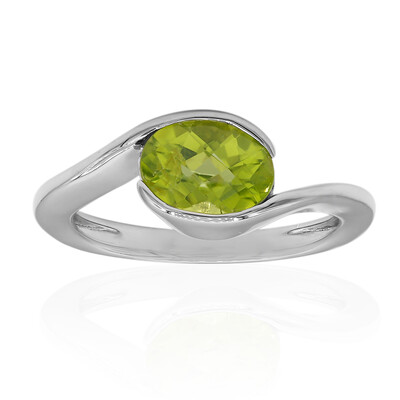 Peridot Silver Ring