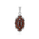 Mozambique Garnet Silver Pendant