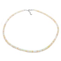 Welo Opal Silver Necklace