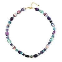 Fluorite Silver Necklace