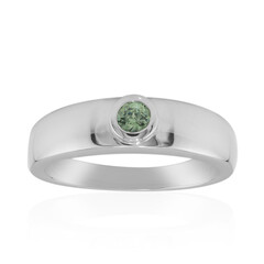 Madagascan Demantoid Silver Ring (John Ferry)