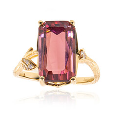 14K Congo Neon Tourmaline Gold Ring (Smithsonian)