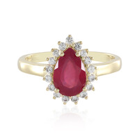 9K Madagascar Ruby Gold Ring