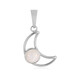 Bihar rainbow moonstone Silver Pendant