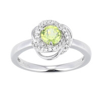 Peridot Silver Ring