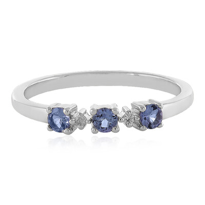 Tanzanite Silver Ring