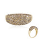 9K I2 Champagne Diamond Gold Ring (de Melo)