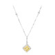 18K SI2 Yellow Diamond Gold Necklace (CIRARI)