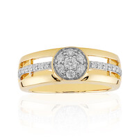 14K IF (D) Diamond Gold Ring