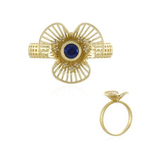 9K Blue Sapphire Gold Ring (Ornaments by de Melo)