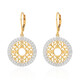 PK (H) Diamond Silver Earrings