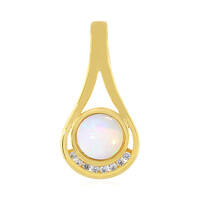 Welo Opal Silver Pendant