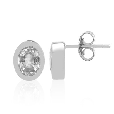 Zircon Silver Earrings