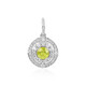 Sphene Silver Pendant (MONOSONO COLLECTION)