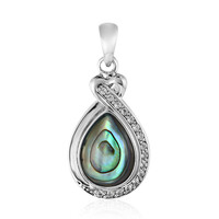 Abalone Shell Silver Pendant (Art of Nature)