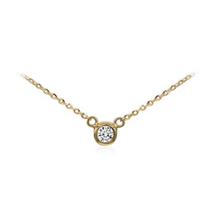 18K SI1 (G) Diamond Gold Necklace