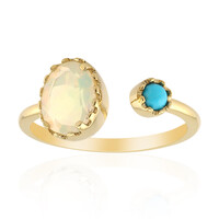 Welo Opal Silver Ring