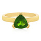 Russian Diopside Silver Ring