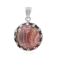 Rhodochrosite Silver Pendant (Art of Nature)