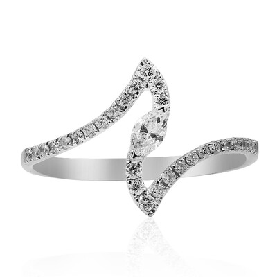 18K SI1 (H) Diamond Gold Ring (CIRARI)