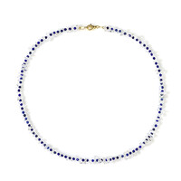 Lapis Lazuli Silver Necklace