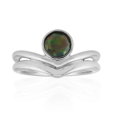 Mezezo Opal Silver Ring