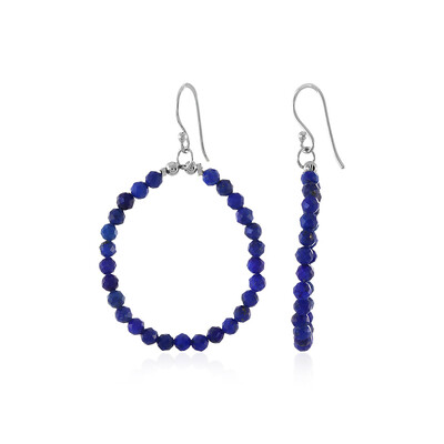 Lapis Lazuli Silver Earrings