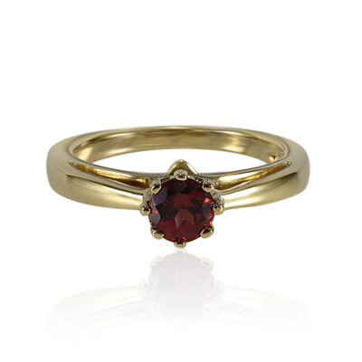 Mozambique Garnet Silver Ring