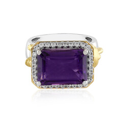 Amethyst Silver Ring (Gems en Vogue)