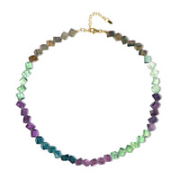 Fluorite Silver Necklace