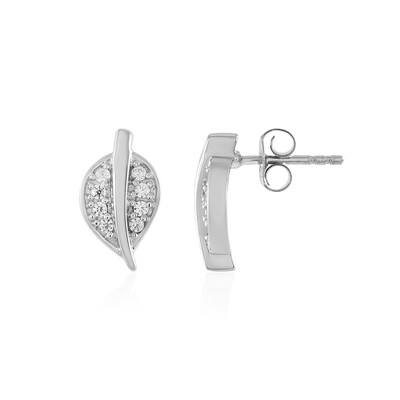 Zircon Silver Earrings