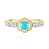 Sleeping Beauty Turquoise Silver Ring