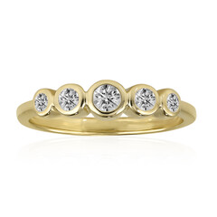 9K SI1 (G) Diamond Gold Ring