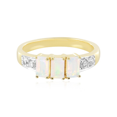 Welo Opal Silver Ring