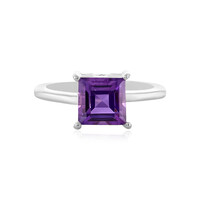 Moroccan Amethyst Silver Ring