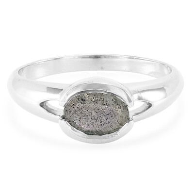 Romanian Spectrolite Silver Ring